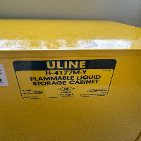 ULINE 22 Gallon Flammable Liquid Storage Cabinet image 0